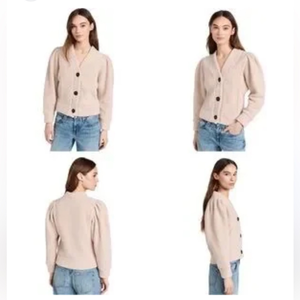 Soldout.nyc Yay to Boucle Wool Blend Almond Color Jacket - Picture 7 of 7